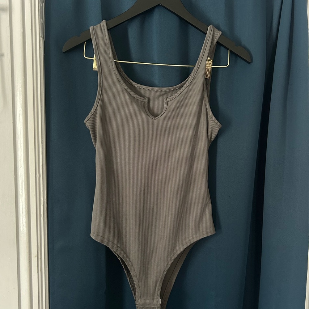 Gray Bodysuit
